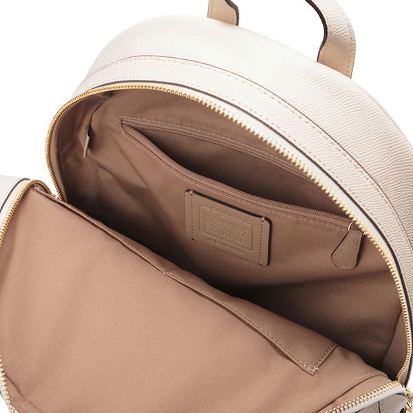 並行輸入 コーチ リュックサック COACH クロスグレイン C5680 IMCHKユニセックス ホワイト 白 ゴールド | COACH | 04