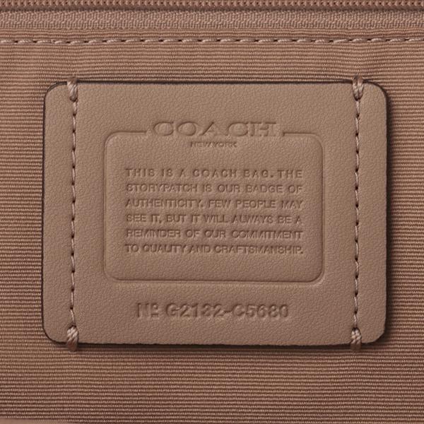 並行輸入 コーチ リュックサック COACH クロスグレイン C5680 IMCHKユニセックス ホワイト 白 ゴールド | COACH | 07