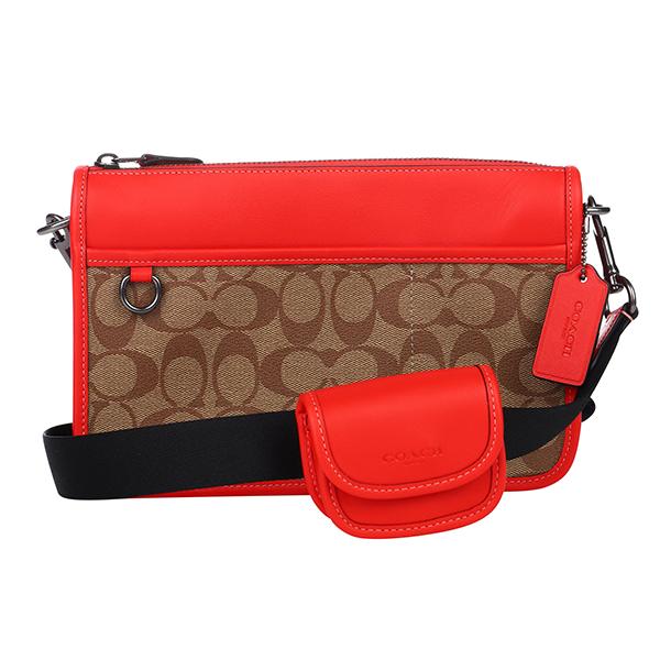 並行輸入 コーチ ショルダーバッグ シグネチャー カラーブロック C8141 QBUC3 | COACH