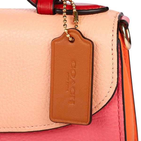 コーチ　ブラウン　ブリーカー カラーブロック スリングバッグ　ボディバッグ コーチ ブラウン ブリーカー カラーブロック スリングバッグ ボディ