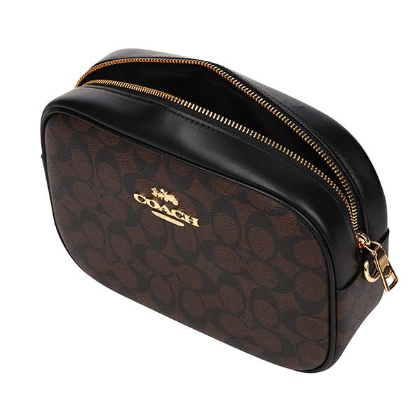並行輸入 コーチ ショルダーバッグ COACH シグネチャー CA547 IMAA8レディース ブラウン 茶 ブラック 黒 | COACH | 03