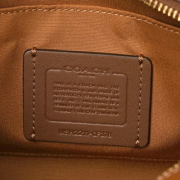 COACH コーチ ショルダーバッグ シグネチャー スノーフレーク