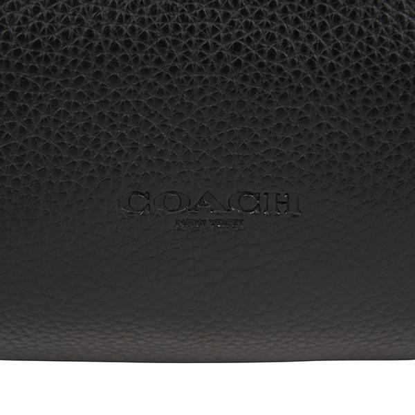 並行輸入 コーチ クラッチ セカンドバッグ COACH ペブルドレザー F28614 BLKメンズ ブラック 黒 | COACH | 06