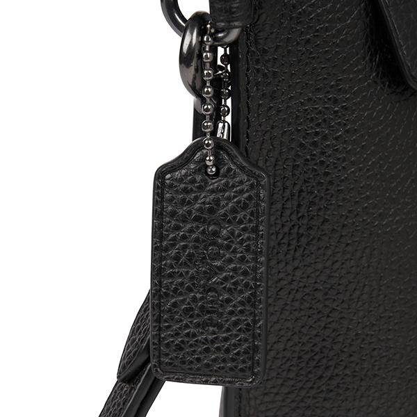 並行輸入 コーチ クラッチ セカンドバッグ COACH ペブルドレザー F28614 BLKメンズ ブラック 黒 | COACH | 07