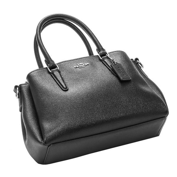 COACH 黒 レザーハンドバッグ 11471568.jpg