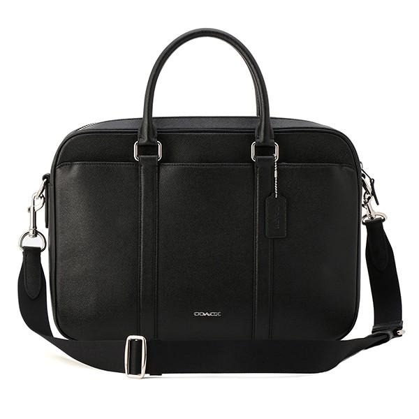 並行輸入 コーチ アウトレット ブリーフケース ペリー スリムブリーフ F59057 BLK ブラック 黒 爆買 | COACH