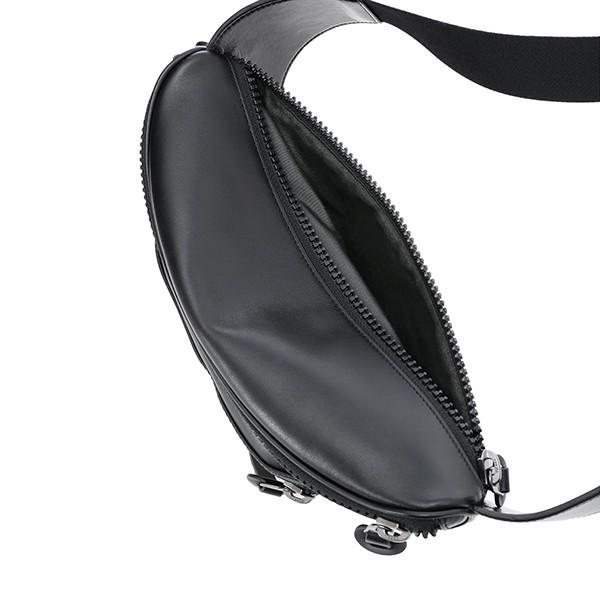 【美品】コーチ　COACH ボディバッグ　レザー　F75776 ブラック COACH コーチ ボディバッグ メンズ レザー ウェストバッグ