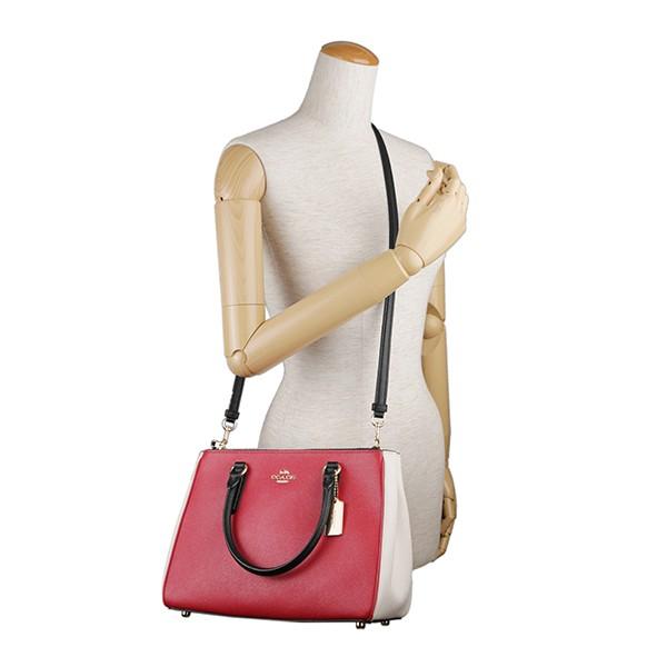 COACH（コーチ） 並行輸入 ハンドバッグ レッド系 マルチ 赤 COACH