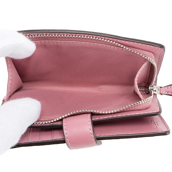COACH（コーチ） 並行輸入 2つ折り財布 ピンク COACH 2885 SVOKV 爆買