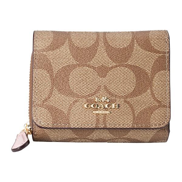 並行輸入 コーチ 3つ折り財布 カーキ COACH 41302 IMPWD 爆買 | COACH