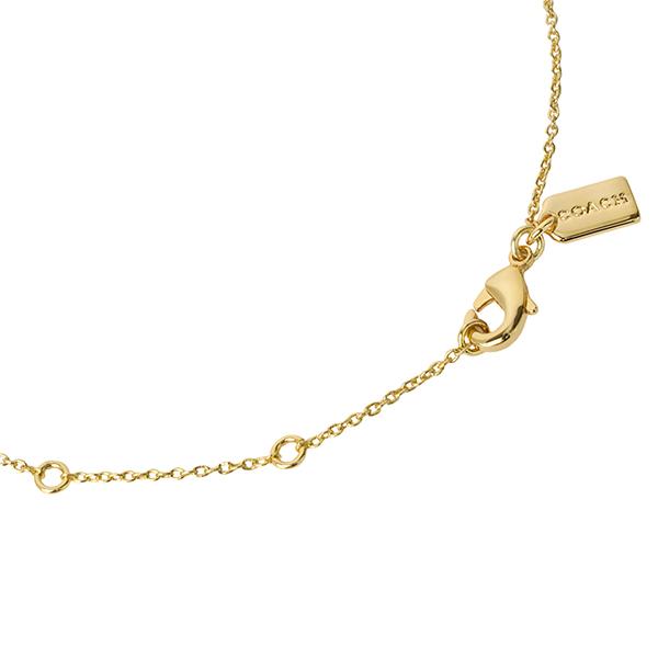 並行輸入 コーチ ネックレス COACH オープンサークル 54514 PGIレディース ゴールド 金 グリーン | COACH | 03