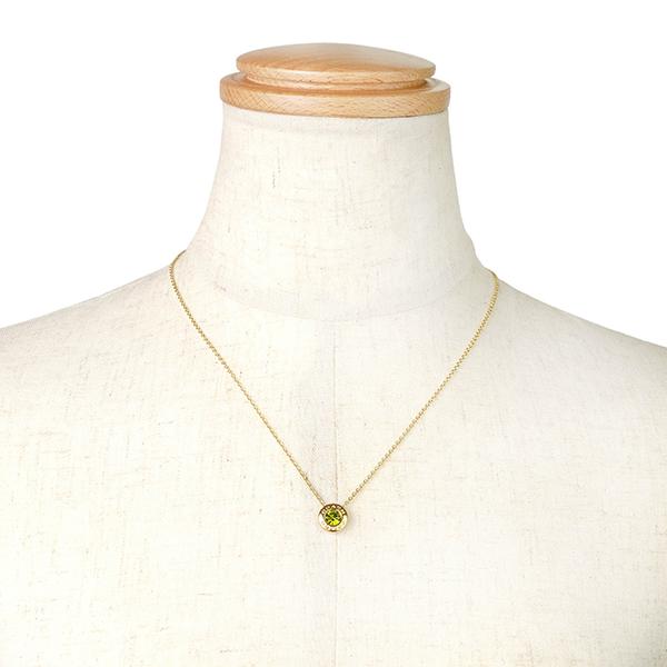 並行輸入 コーチ ネックレス COACH オープンサークル 54514 PGIレディース ゴールド 金 グリーン | COACH | 05