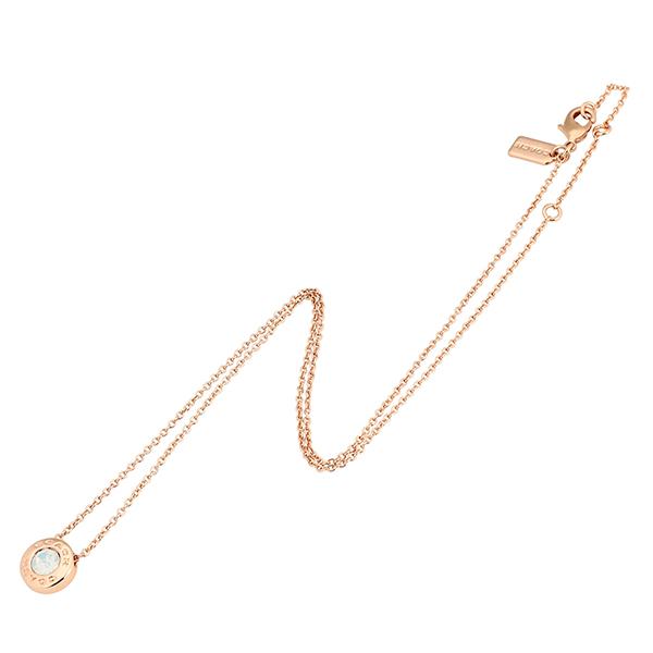 並行輸入 コーチ ネックレス COACH オープンサークル 54514 TMCレディース ピンクゴールド ホワイト | COACH | 05