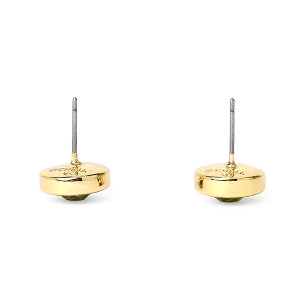 並行輸入 コーチ ピアス COACH オープンサークル 54516 PGIレディース ゴールド 金 グリーン | COACH | 02