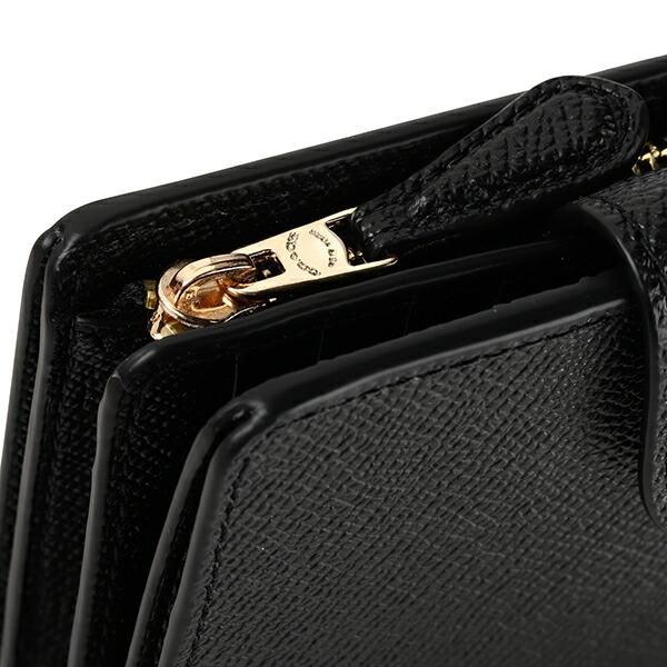 並行輸入 コーチ 2つ折り財布 COACH クロスグレイン 6390 IMBLK レディース ブラック 黒 ゴールド | COACH | 06