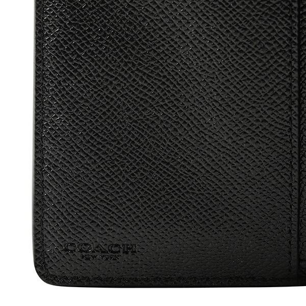 並行輸入 コーチ 2つ折り財布 COACH クロスグレイン 6390 IMBLK レディース ブラック 黒 ゴールド | COACH | 08