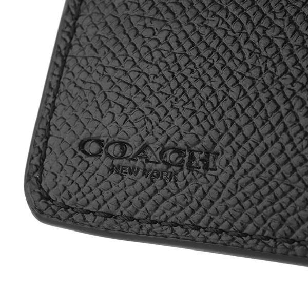 COACH（コーチ） 並行輸入 2つ折り財布 クロスグレイン 6390 SVDTV