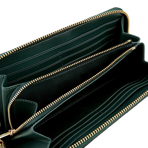 COACH（コーチ） 並行輸入 長財布(ラウンドファスナー) グリーン 緑