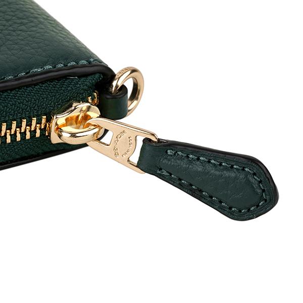 COACH（コーチ） 並行輸入 長財布(ラウンドファスナー) グリーン 緑