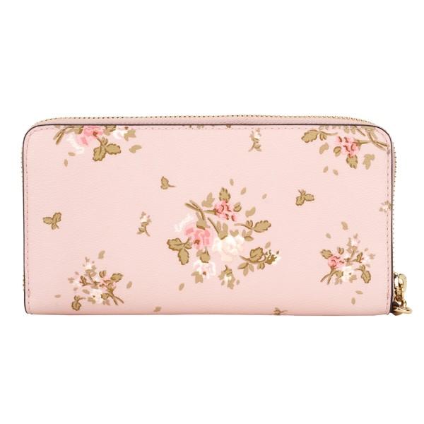 COACH（コーチ） 並行輸入 長財布(ラウンドファスナー) ピンク COACH