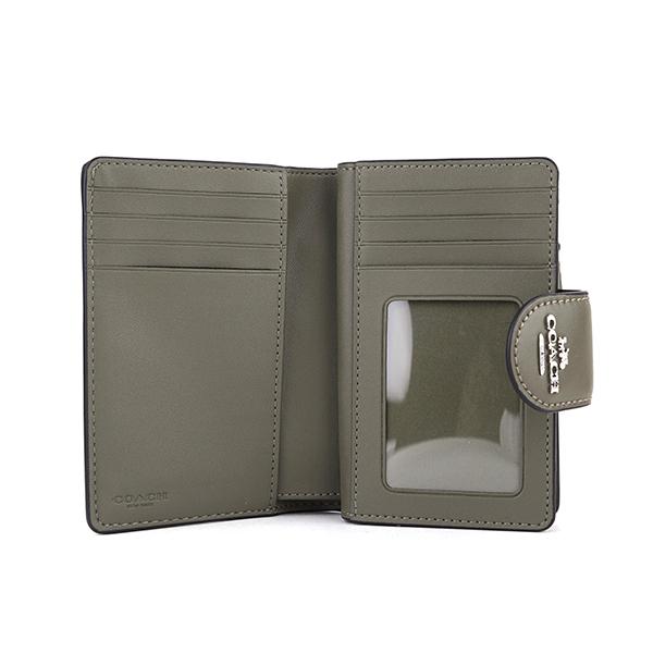 COACH 並行輸入 コーチ 2つ折り財布 ブラウン C0082 SVSTG 爆買