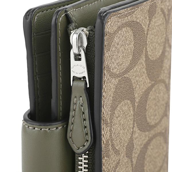 COACH（コーチ） 並行輸入 2つ折り財布 ブラウン COACH C0082 SVSTG