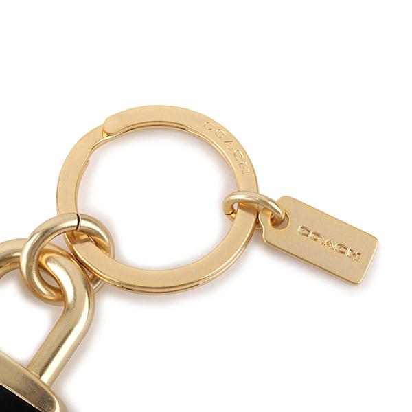 COACH コーチ キーホルダー パドロック C1679 IMBLK : ブランド