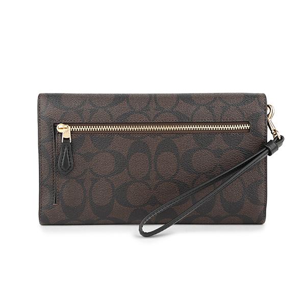 COACH（コーチ） 並行輸入 長財布 シグネチャーキャンバス C1962