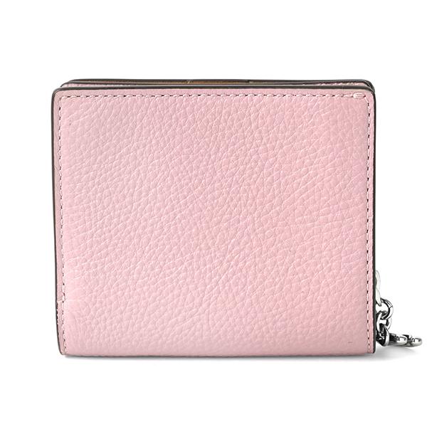 COACH（コーチ） 並行輸入 2つ折り財布 ぺブルドレザー C2862 SVNBC