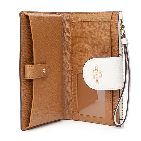 COACH（コーチ） 並行輸入 長財布 ホワイト 白 COACH C2869 IMCHK 爆買