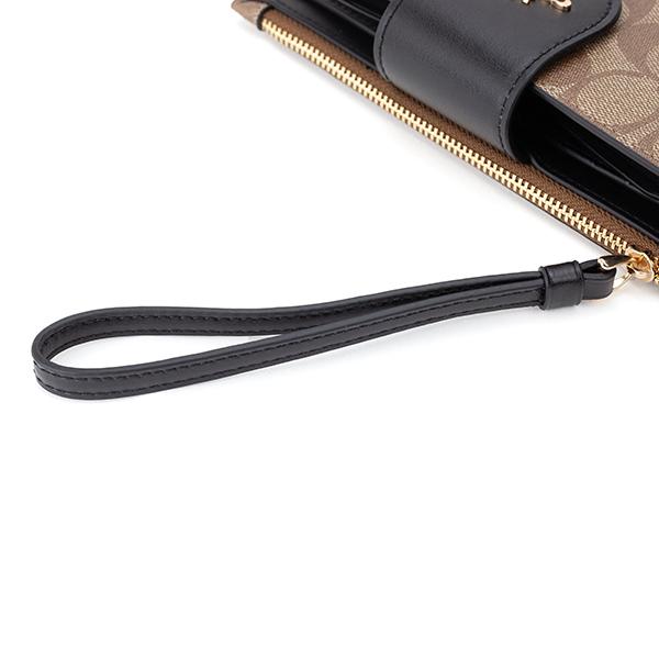 COACH（コーチ） 並行輸入 長財布 シグネチャー カラーブロック C2874
