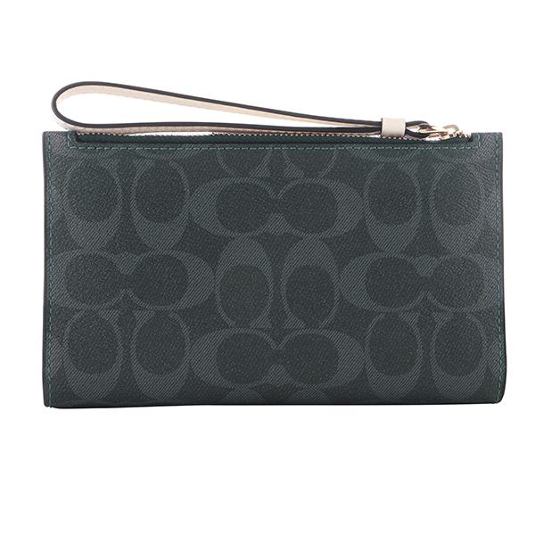 COACH（コーチ） 並行輸入 2つ折り財布 シグネチャー カラーブロック