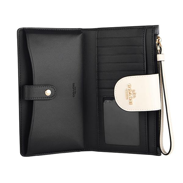 COACH（コーチ） 並行輸入 2つ折り財布 シグネチャー カラーブロック