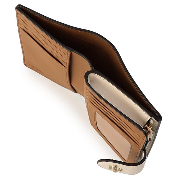 COACH（コーチ） 並行輸入 2つ折り財布 リップスティック プリント