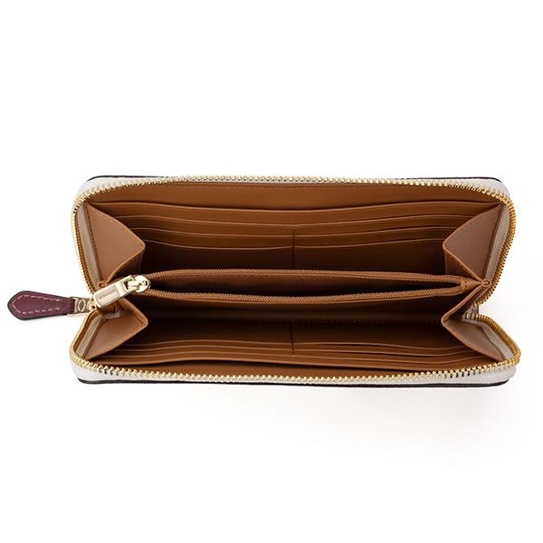 最安値 白 ホワイト 長財布 ラウンドファスナー アウトレット コーチ Coach Imcah C3287 Outlet 長財布 ラッピングサービス 希望しない Www Mobilite Fr Sodexo Com