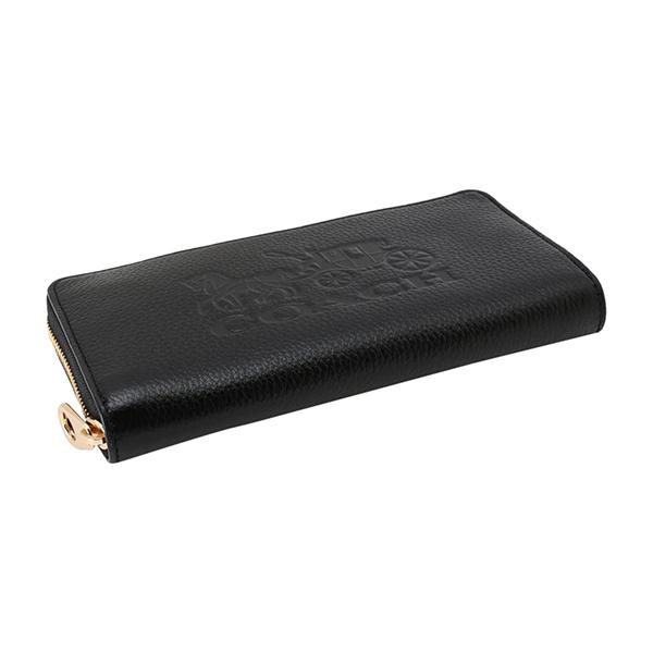 19 COACH コーチ 長財布 ラウンドファスナー 黒色 コーチ COACH コーチ 長財布 レディース COACH Wallet ラウンド