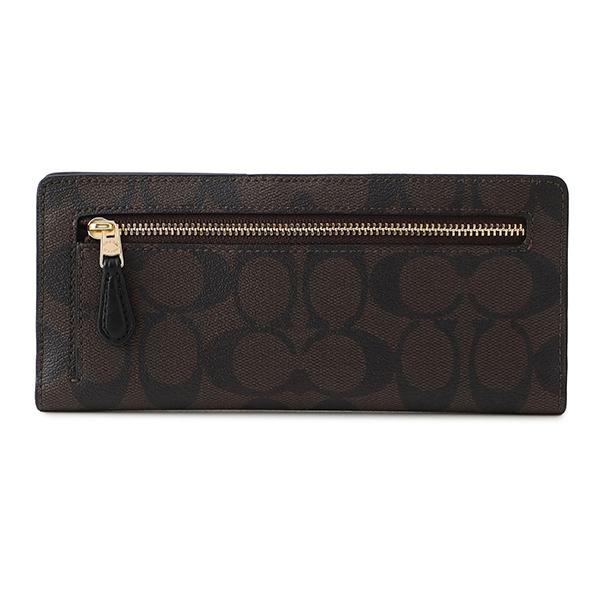 COACH（コーチ） 並行輸入 長財布 ブラウン 茶 COACH C3549 IMAA8 爆買
