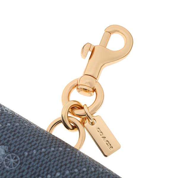 COACH コーチ キーホルダー ブルー 青 H C4305 IMSQR : ブランド