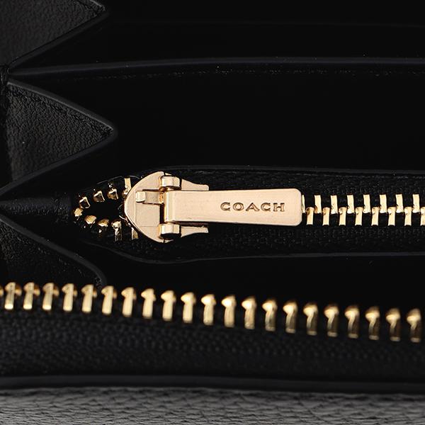 COACH（コーチ） 並行輸入 長財布(ラウンドファスナー) ぺブルドレザー
