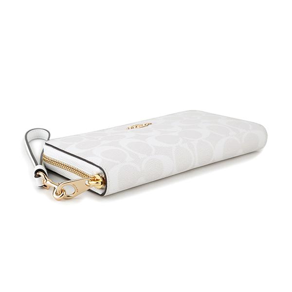 COACH 長財布 ホワイト C4452 COACH 長財布c4452ホワイト アウトレット品 - メルカリ
