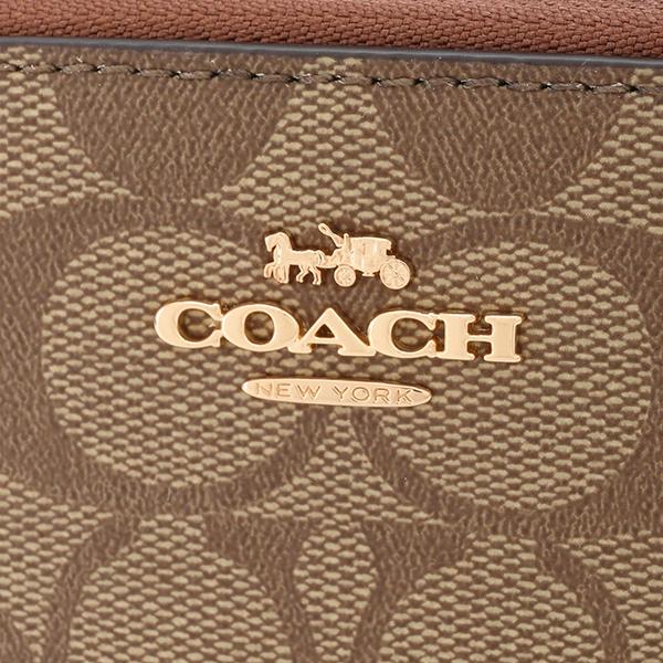 COACH コーチ シグネチャーラウンドファスナー 長財布 C4452 COACH コーチ 長財布 COACH 財布 ラウンドファスナー レディース