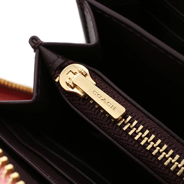 COACH 並行輸入 コーチ 長財布(ラウンドファスナー) ベージュ