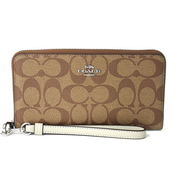 COACH（コーチ） 並行輸入 長財布(ラウンドファスナー) シグネチャー