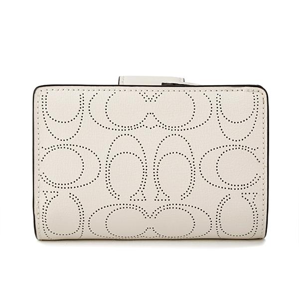 COACH コーチ 2つ折り財布 ホワイト 白 C4768 IMCHK : ブランド COACH コーチ 2つ折り財布 ホワイト 白 C4768 IMCHK : ブランド