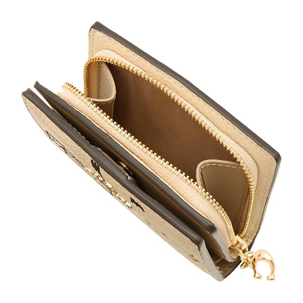 COACH（コーチ） 並行輸入 2つ折り財布 ホワイト系 白 COACH C5587