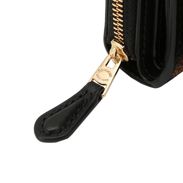 COACH（コーチ） 並行輸入 3つ折り財布 シグネチャーウィズポップ