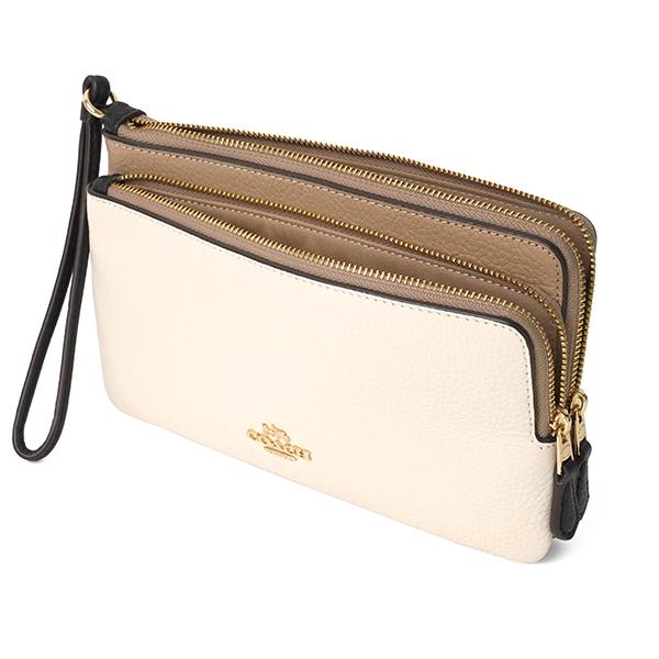 COACH（コーチ） 並行輸入 長財布 ぺブルドレザー C7368 IMCAH