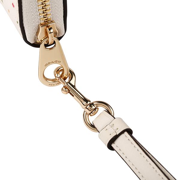 COACH コーチ 長財布(ラウンドファスナー) オーナメントプリント C7410  