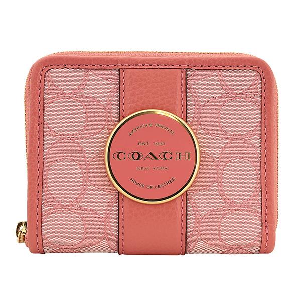 COACH（コーチ） 並行輸入 2つ折り財布 シグネチャー ジャカード C8323