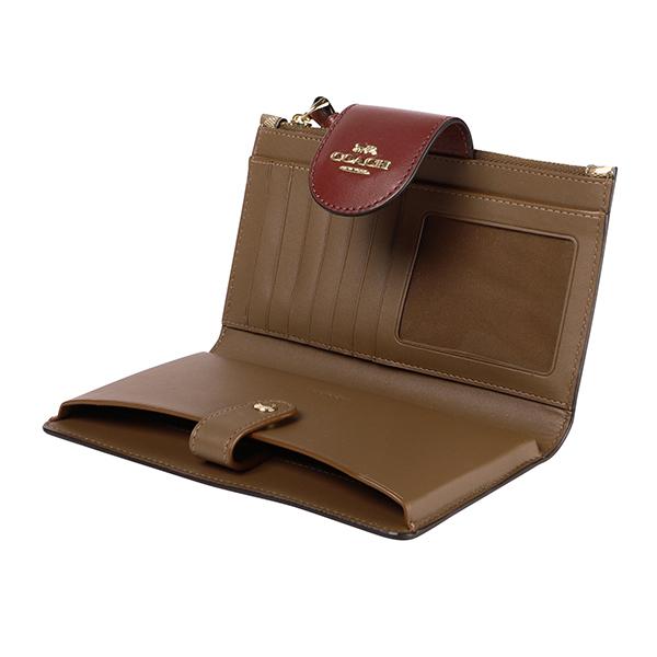 COACH（コーチ） 並行輸入 2つ折り財布 シグネチャー ワイルドフラワー